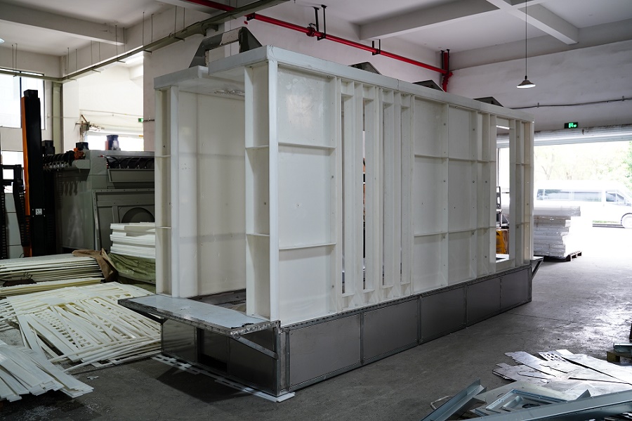 Cabina de Pintura en Polvo con Ciclón