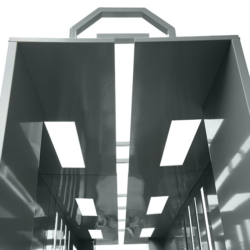 Cabina de Pintura en Polvo con Transportador Automático