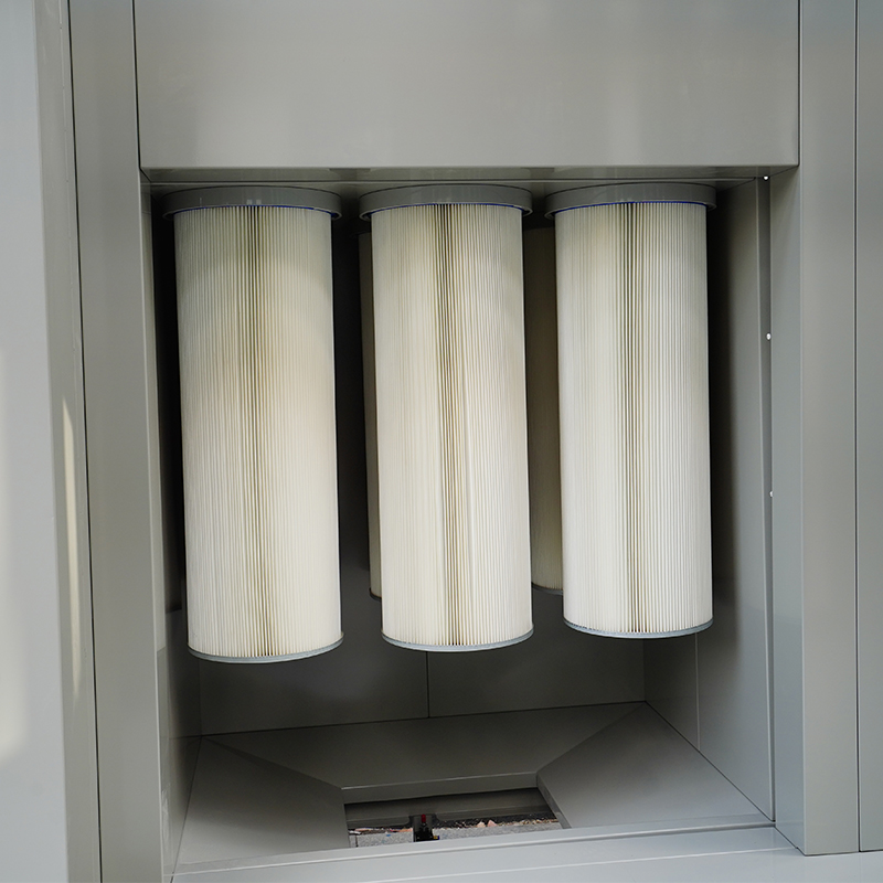 Cabina de Pintura en Polvo con Transportador Automático