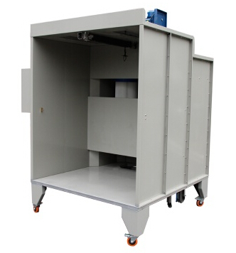 Línea Manual De Pintura En Polvo Para Espacios Reducidos