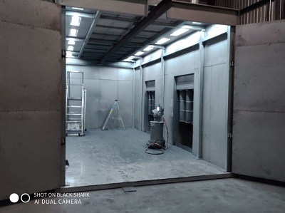 Línea de Pintura en Polvo para Cercas