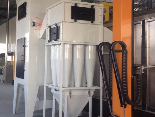 Cabina de Pintura en Polvo con Cicl&oacute;n