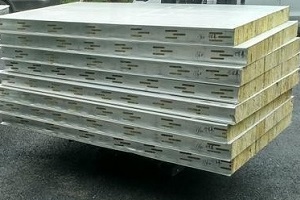 Tablero de lana de roca