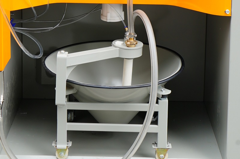 Embudo de polvo de alimentaci&oacute;n directa de caja